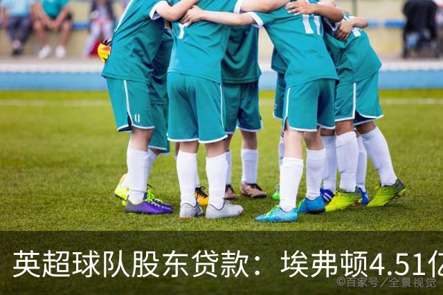 英超球队股东贷款：埃弗顿4.51亿镑 枪手2.59亿镑